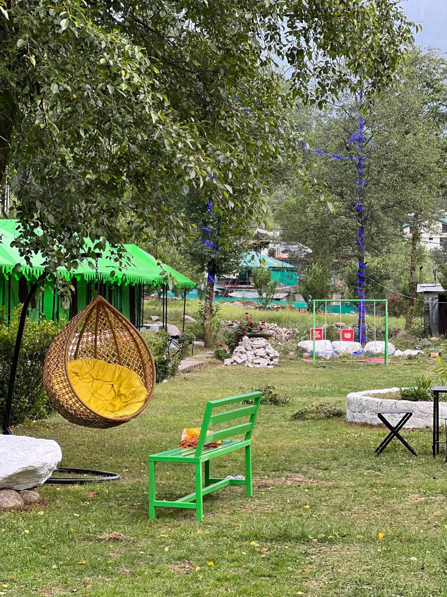 Himalayan Riverside Swiss Cottage Tents, Manali ภายนอก รูปภาพ