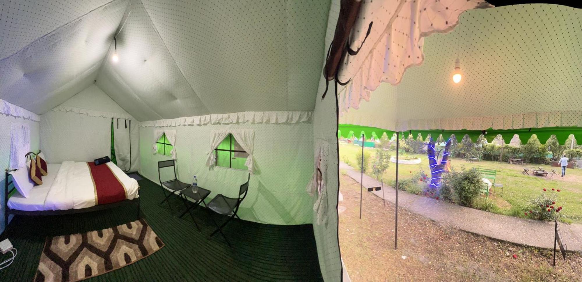 Himalayan Riverside Swiss Cottage Tents, Manali ภายนอก รูปภาพ